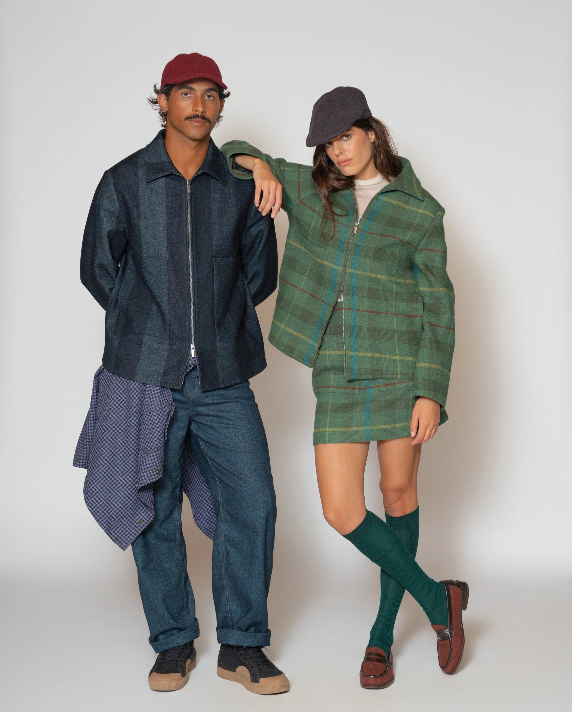 Casaco com Fecho Burel Denim