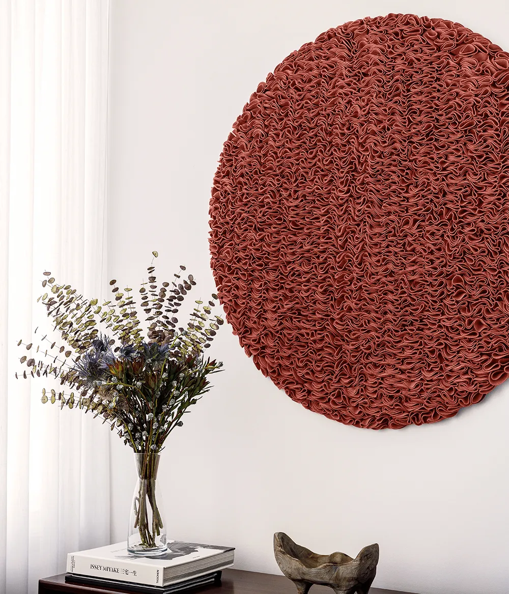 Painel Folhos Circular