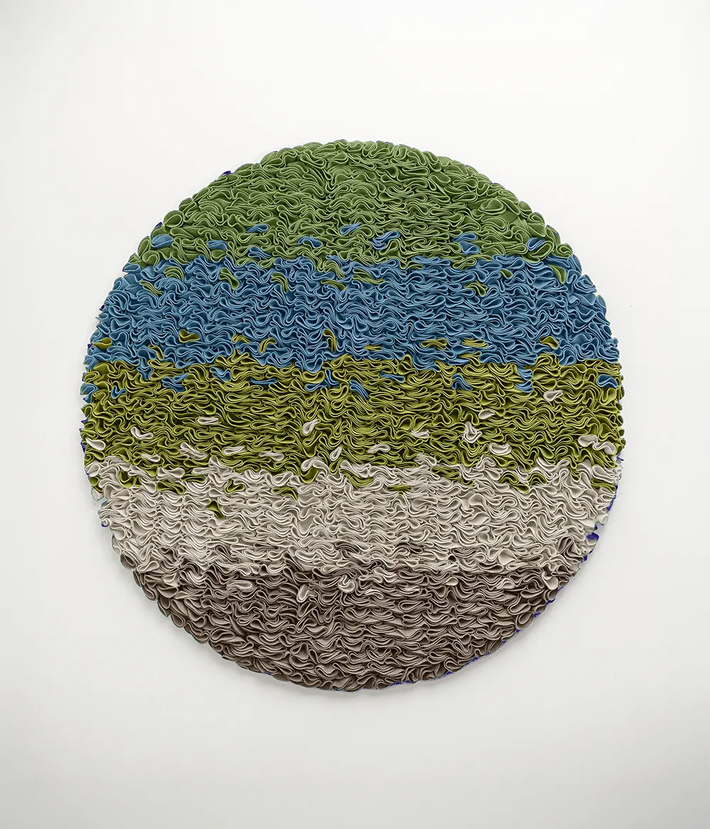 Painel Folhos Circular