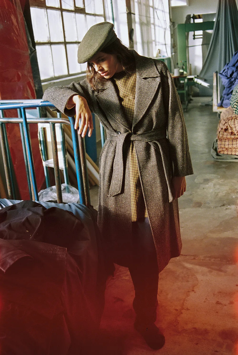 Sobretudo Cocoon Espinhado